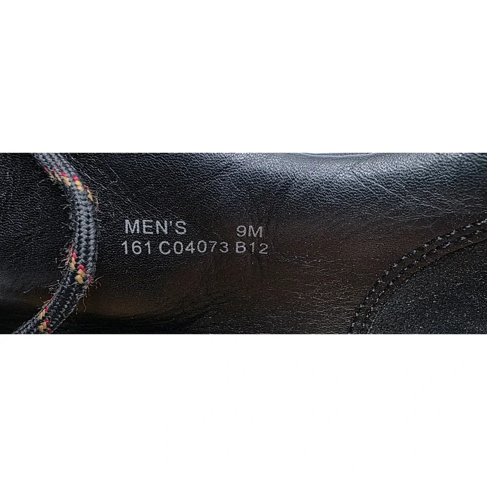 Cole Haan Zeno Lace II Mens 9M Black Leather Oxfords Comfort Shoes Split Toe